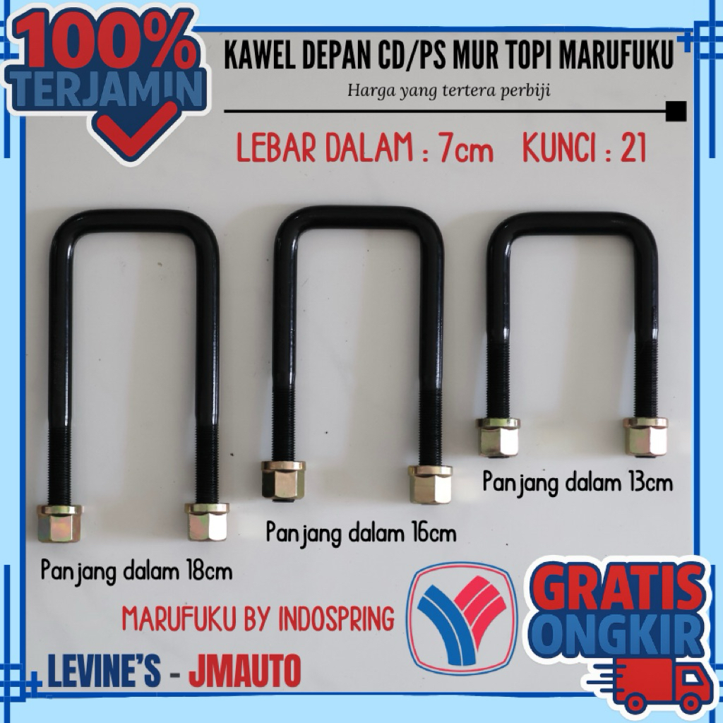 Kawel Depan Mur Topi Coltdiesel Kunci 21 Lebar 7 Marufuku Indospring Begol Depan Ps Ubolt Depan Baja