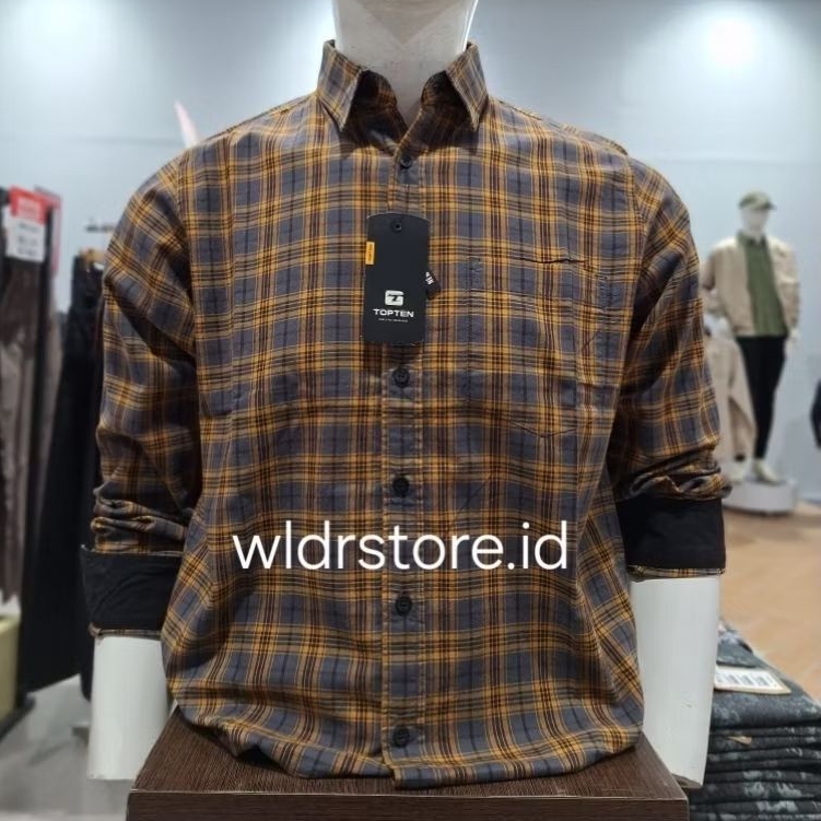 KEMEJA PRIA BRAND TOP TEN ORIGINAL 0448