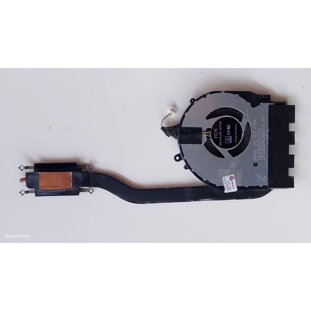 heatsink fan laptop hp pavilion x360 convertible model 14-cd0007tu