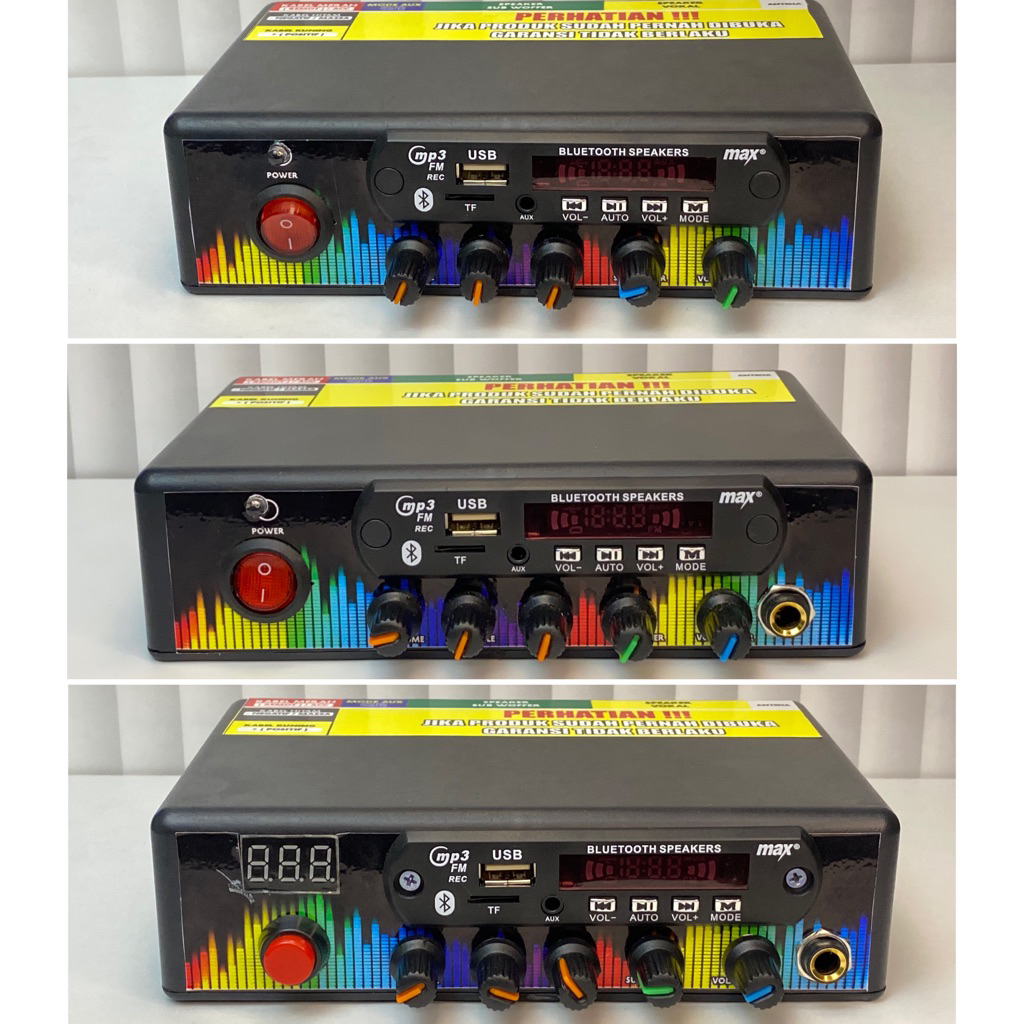 POWER AMPLI MOBIL DAN TRUK 12 & 24 volt Bluetooth