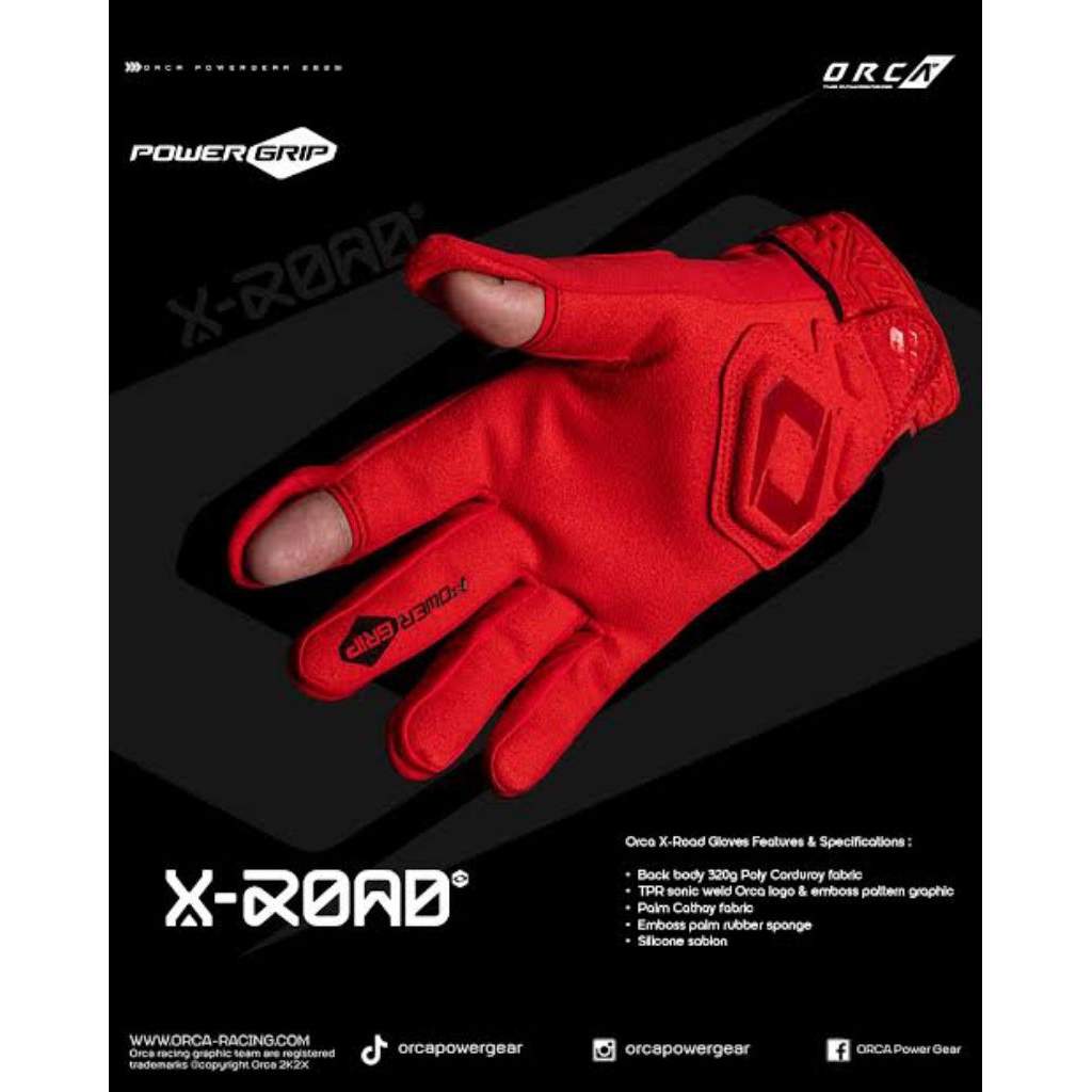 Glove orca sarung tangan orca  original