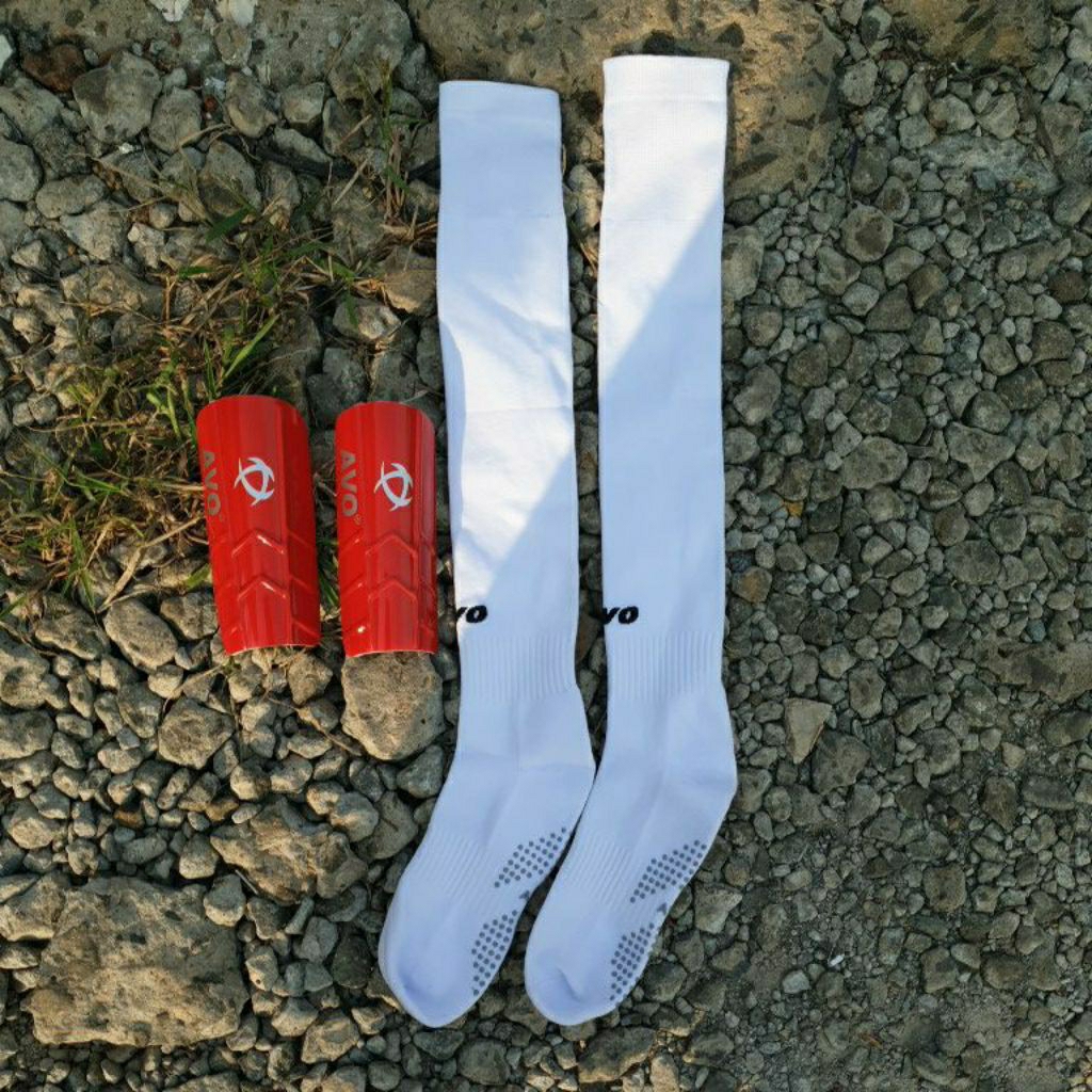 Kaos Kaki Futsal Sepak Bola AVO R8 Gratis Deker Panjang Sampai Selutut Sampai Paha