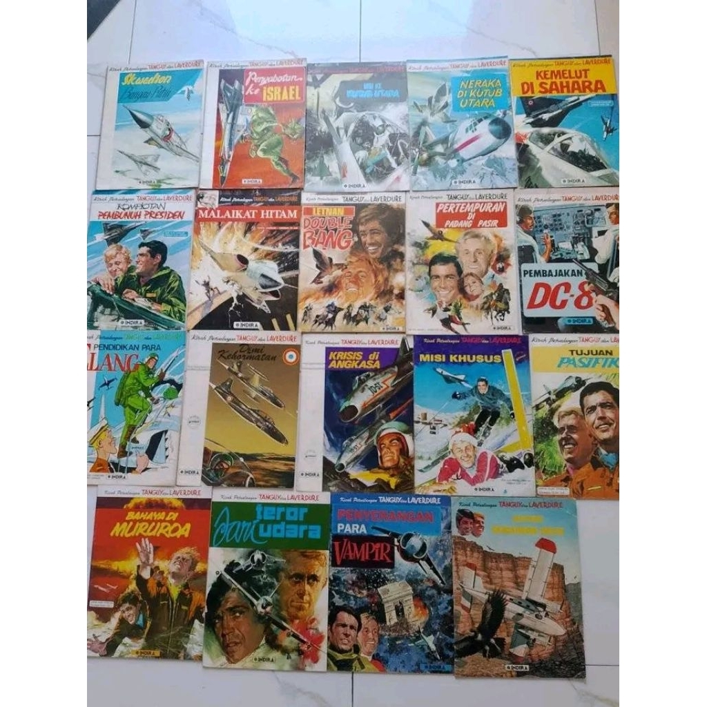 Komik Kisah Petualangan Tanguy dan Laverdure