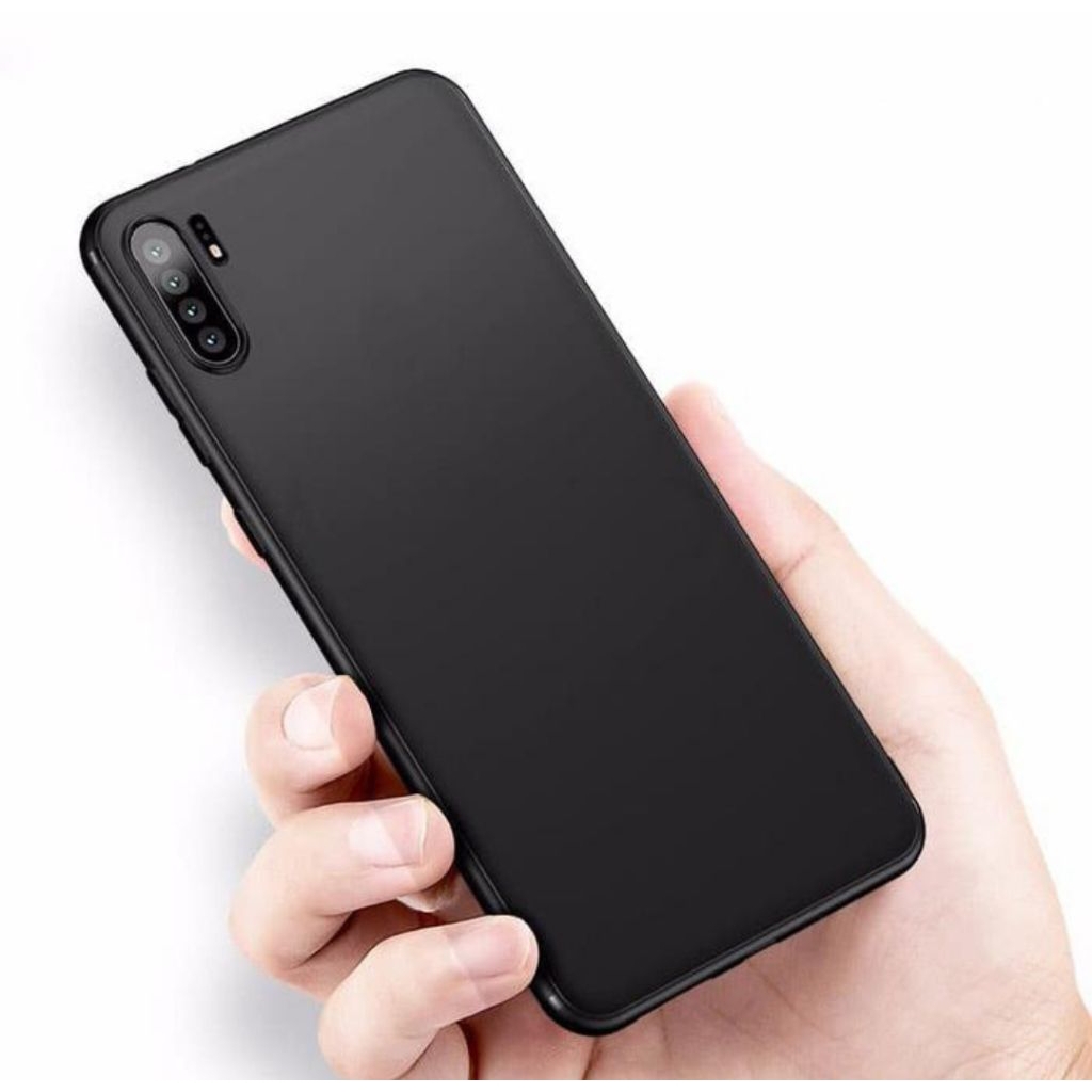 Cass Huawe P30 P30 Pro P30 Lite Softcase Premium Black Casing Hp Sillikon Hitam