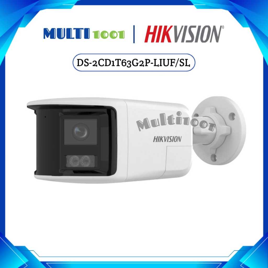 HIKVISION DS-2CD1T63G2P-LIUF/SL 6 MP Smart Hybrid Light Fixed Bullet Network Camera