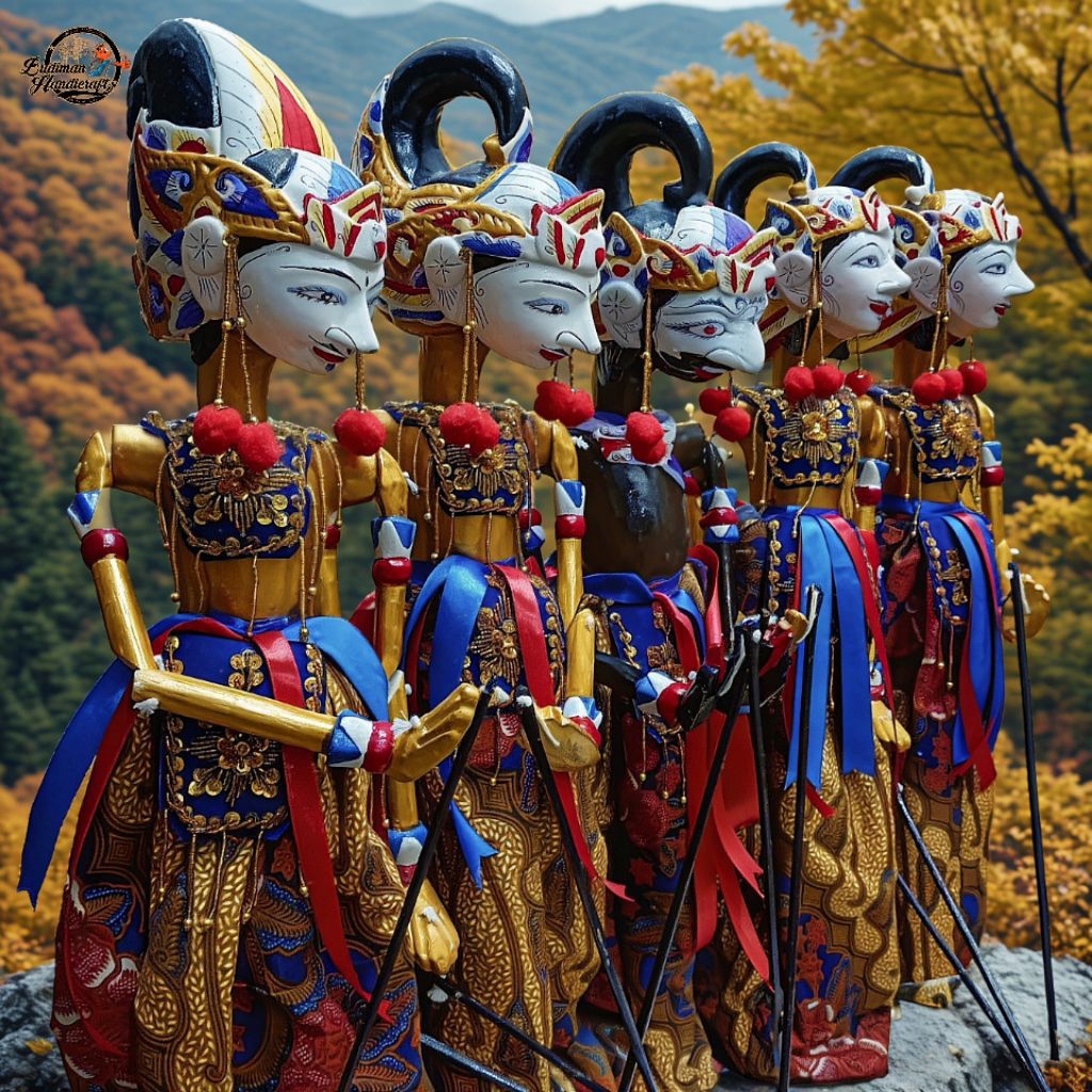 Wayang Golek karakter Pandawa 5 Medium Quality (Super Jogja) uk ±60cm (dijual Satuan)