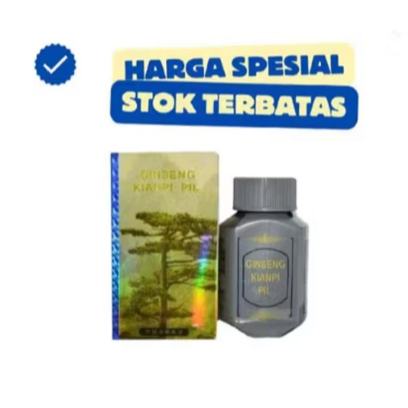 waroeng teteh ~ bisa cod kianpi ori isi 60 kapsul KAPSUMA GINSENG KIANPI PIL SUPLEMEN MAKANAN HERBAL