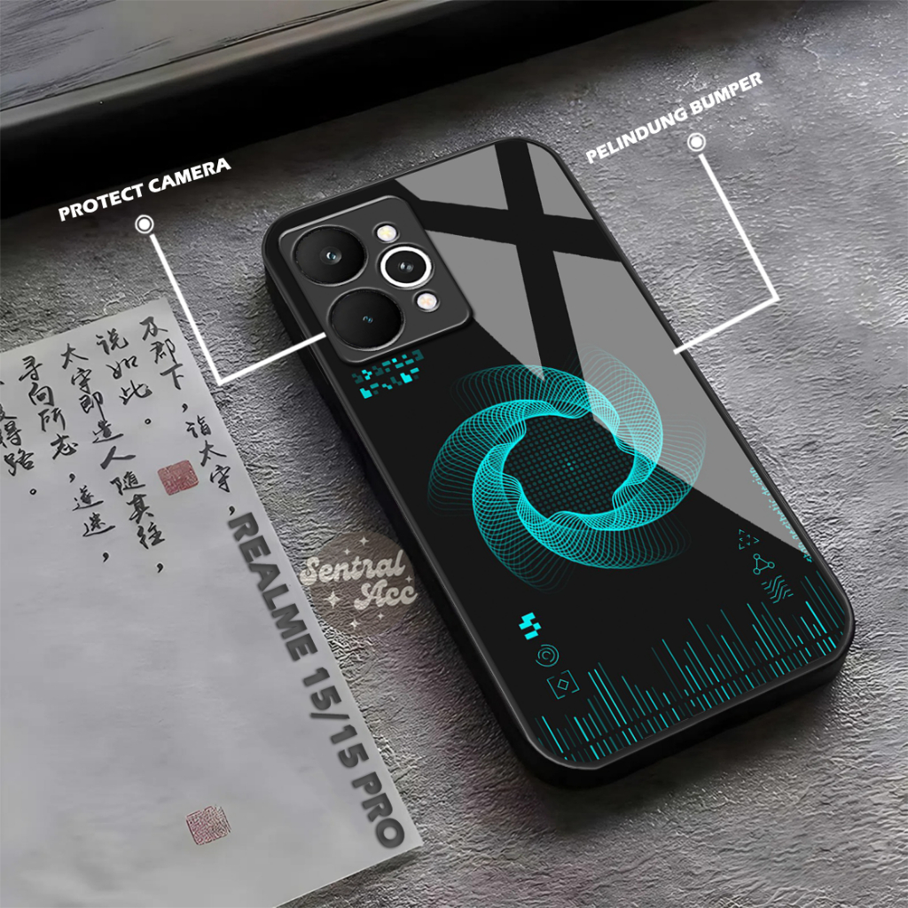Case Kaca Realme 15 5G/Realme 15 Pro 5G Case Hp Untuk Realme 15 5G /Realme 15 Pro 5G Casing Hp Untuk