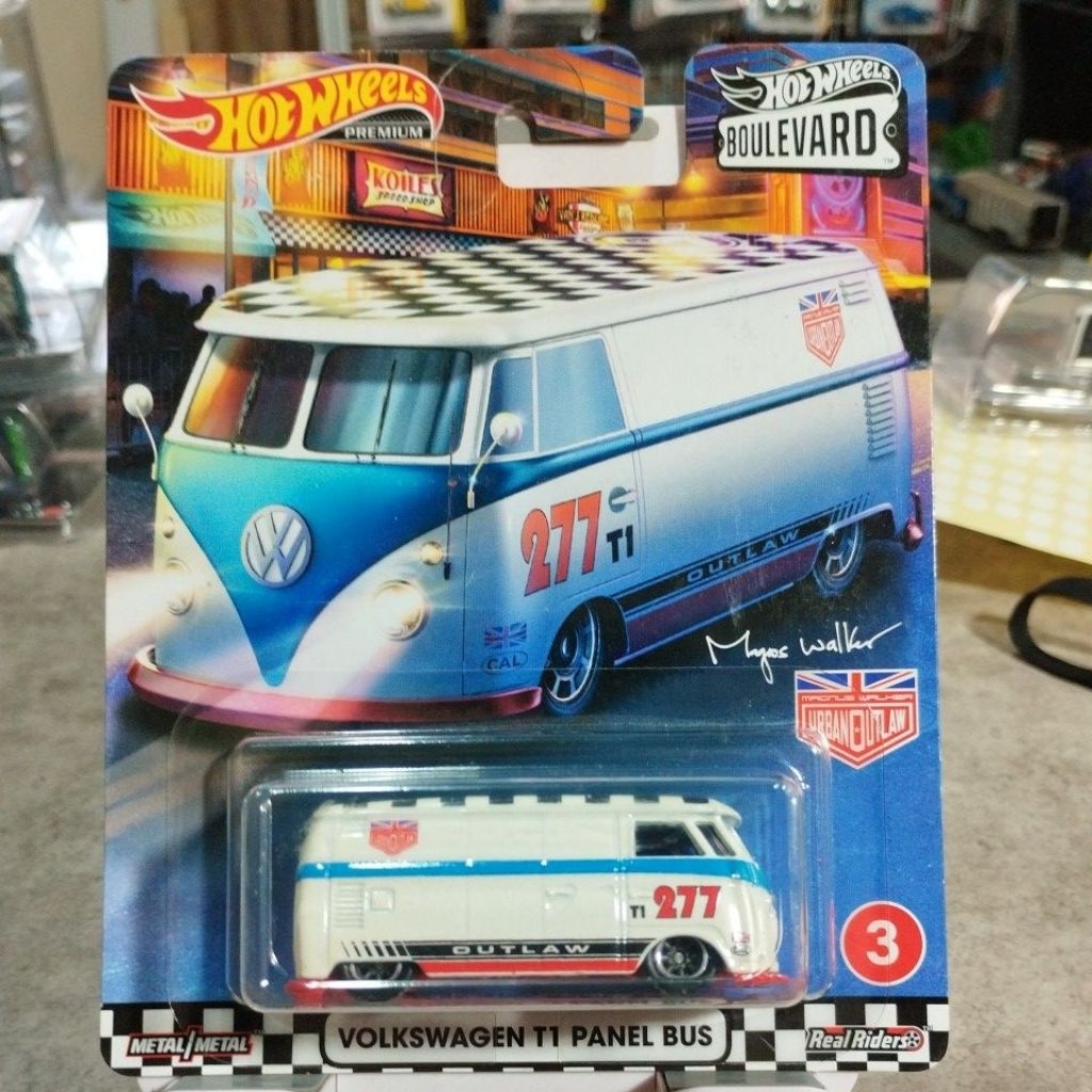 hotwheels VOLKSWAGEN T1 PANEL BUS