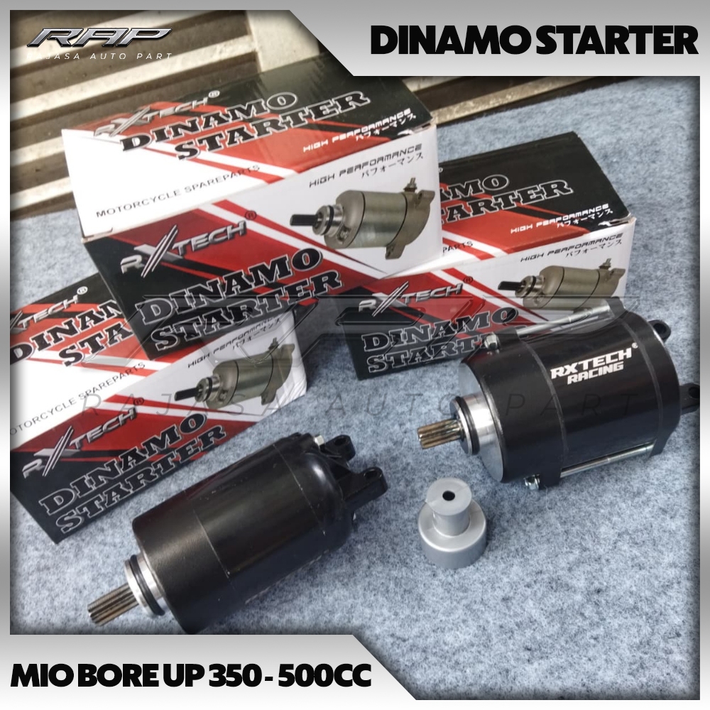 DINAMO STATER MIO SPORTY MIO SMILE MIO SOUL BORE UP 350CC - 500CC RXTECH/DINAMO STATER BORE UP MIO R