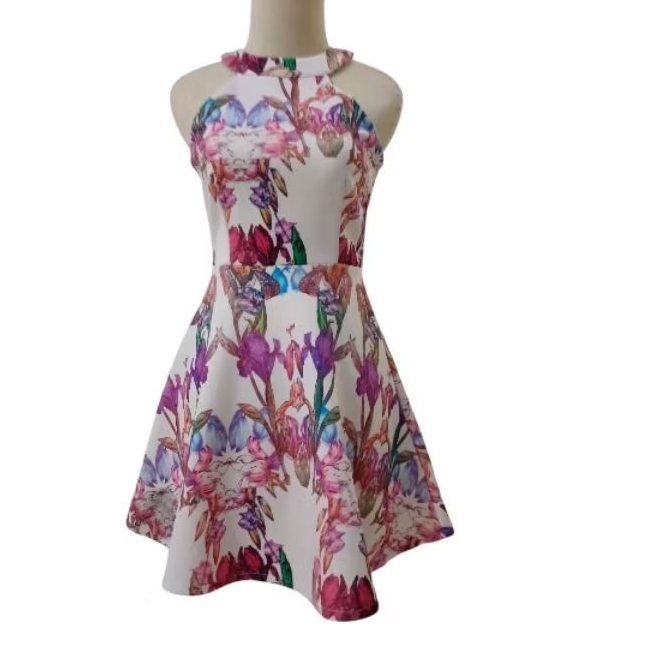 Dress Seksi Vintage Bunga Anak Remaja Dewasa Ukuran Kecil Murah