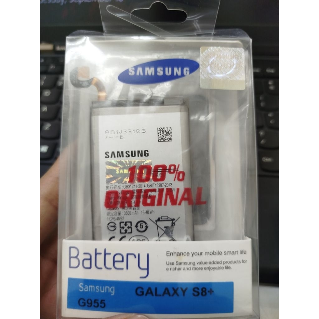 ORIGINAL 100% BATU BATRE BATERAI SAMSUNG S8+ S8 PLUS MODEL EB-BG955ABE