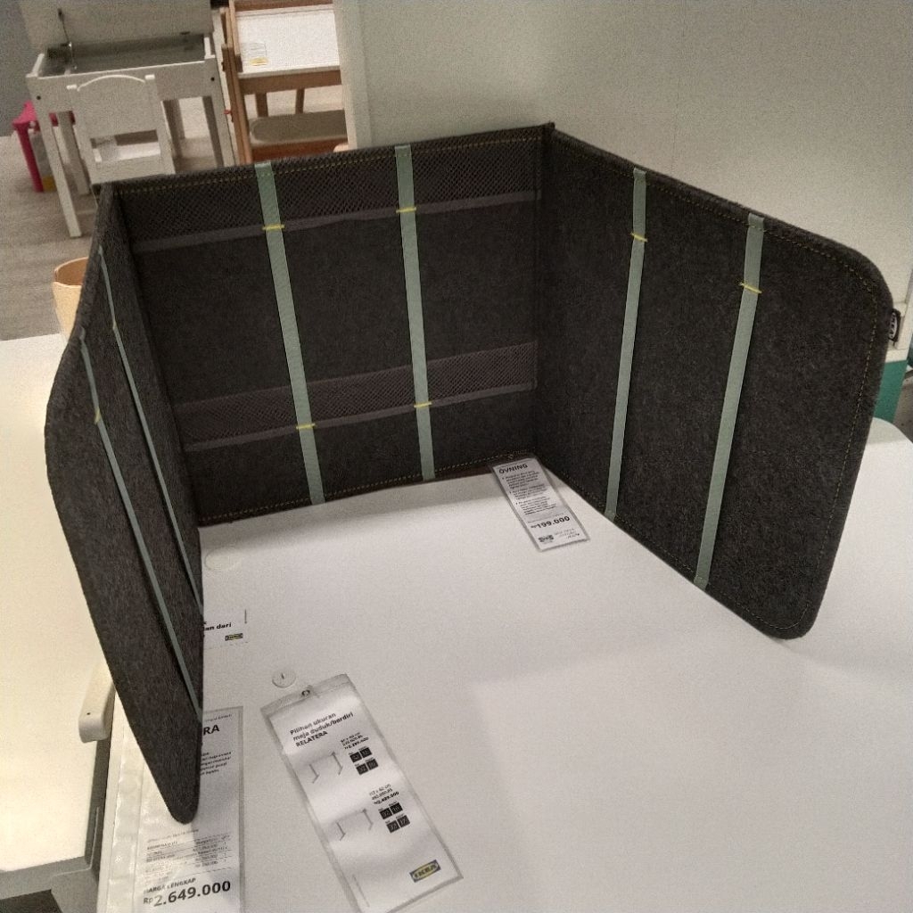 Penyekat Meja Belajar pembatas meja Kerja kantor Dengan Kompartemen Sekat Meja