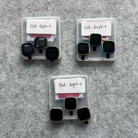 A - Ring Premium Warna Hitam Infinix Hot 60 Pro+ Plus Hot 60Pro Lensa Tambahan Handphone Black Ori O