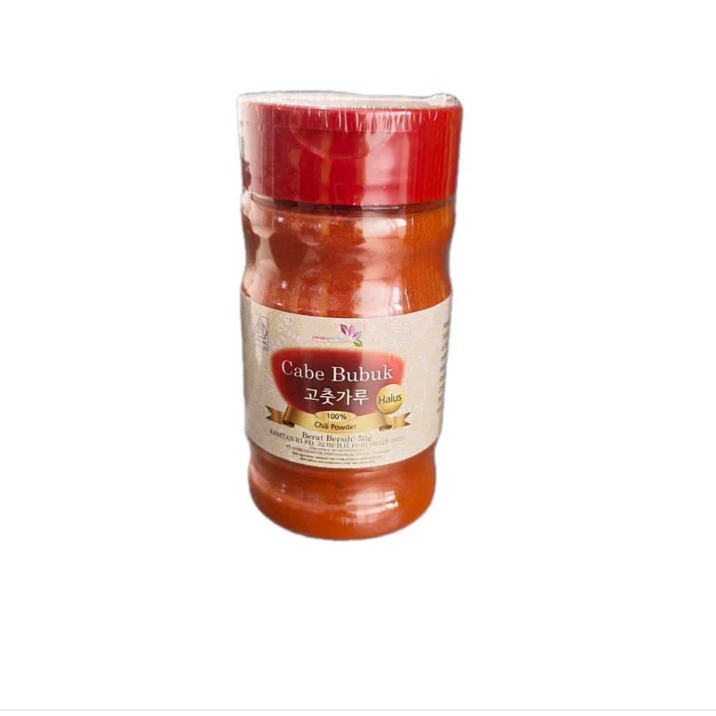 

100% Cabe Bubuk 50gr / Chili Powder - JAVA SUPER FOOD Serbuk