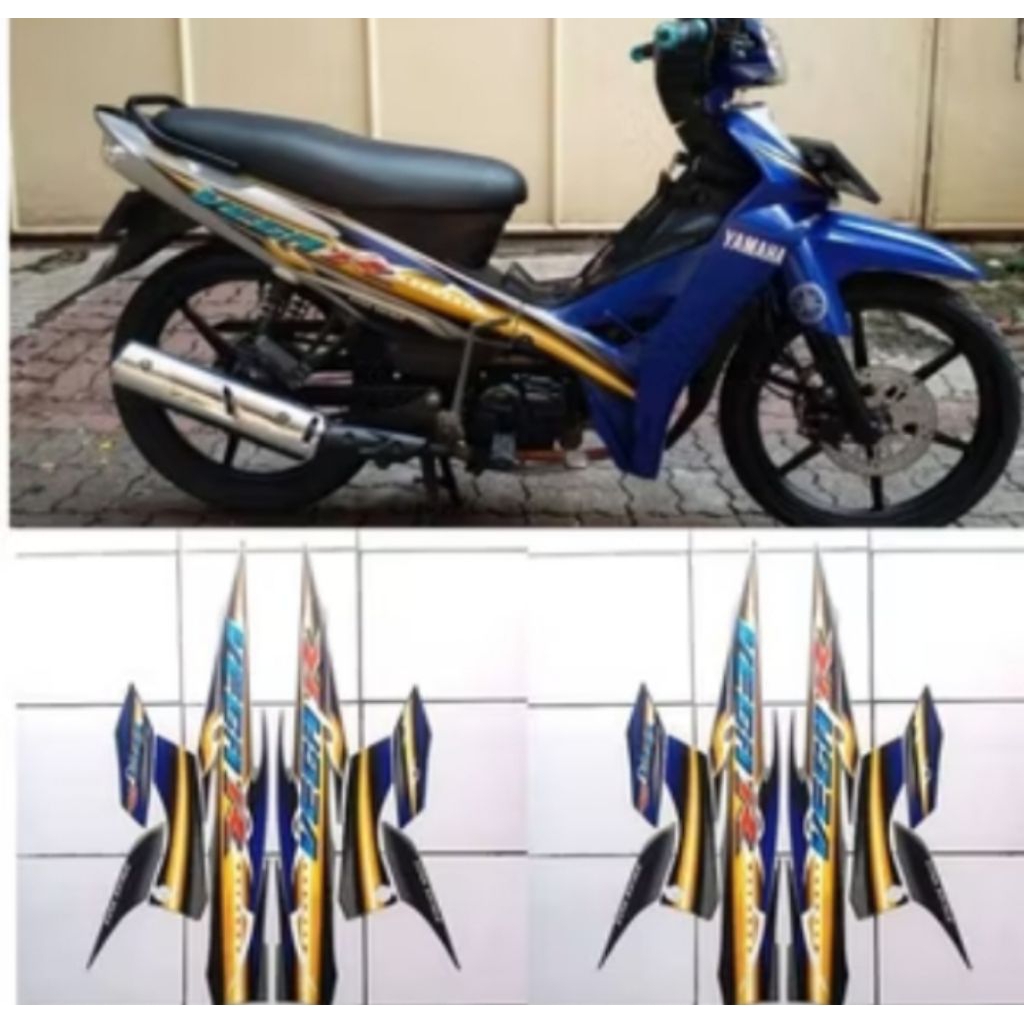 Striping Striker motor Yamaha Vega R New List standar