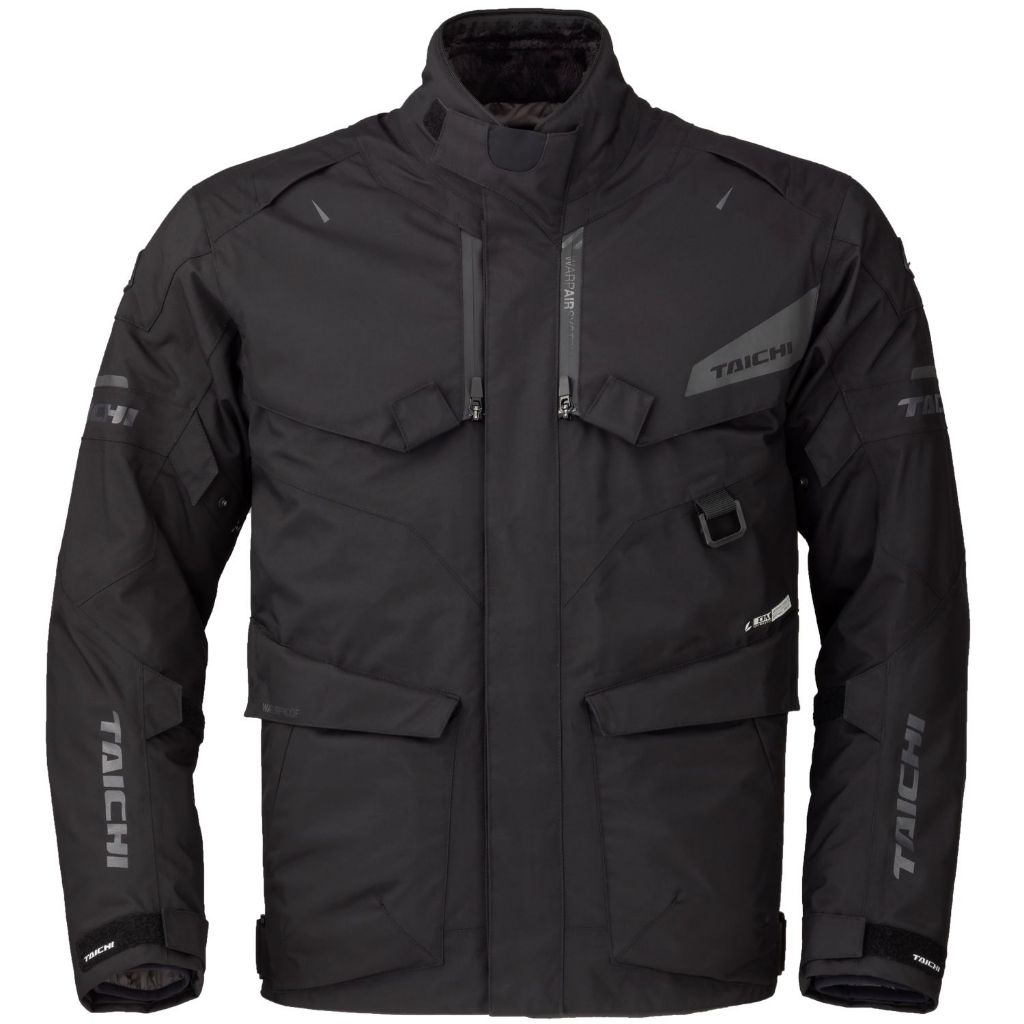 RS Taichi Jaket Motor RSJ729 Drymaster Kompass All Season Jacket - Black