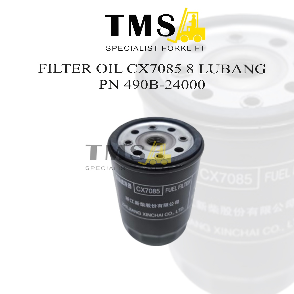 Fuel Filter 490B-24000 CX7085 8 Hole Filter Bensin Forklift HELI BAOLI  Xinchai Engine