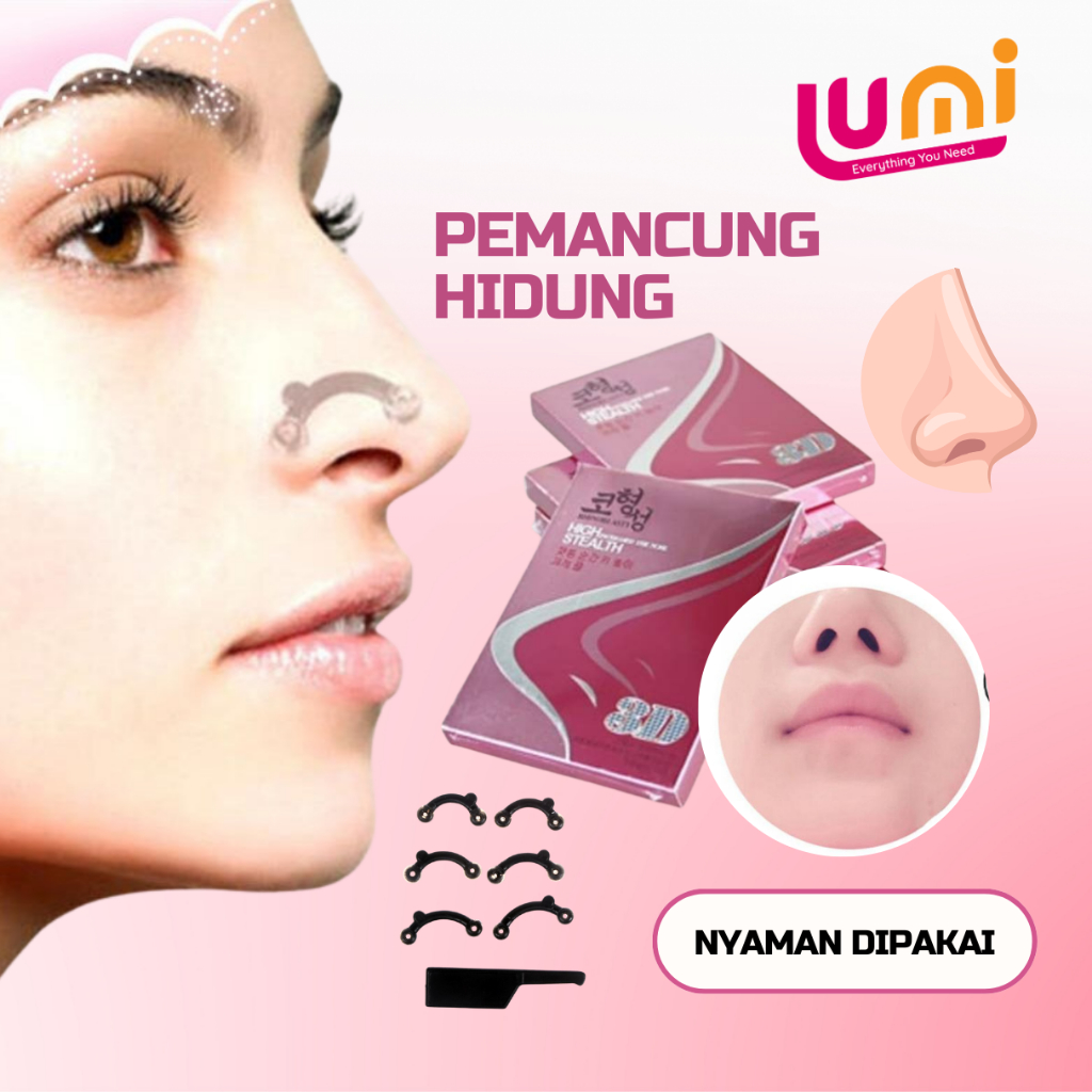 NOSE SECRET ( MANCUNG TANPA OPERASI ) PEMANCUNG HIDUNG INSTAN / Pemancung Hidung KOREA - Nose Secret