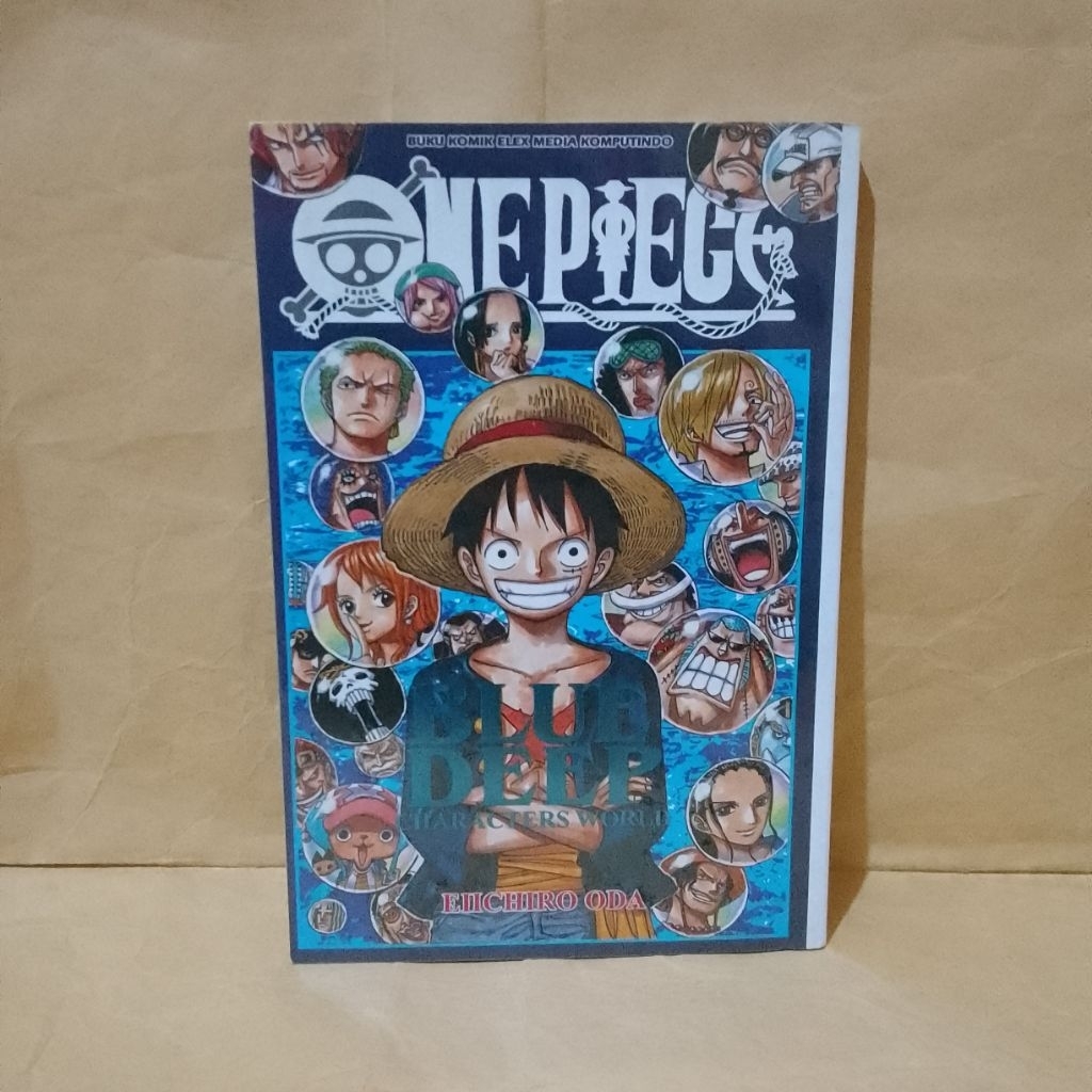 KOMIK One Piece Databooks Blue Deep (Kolpri)