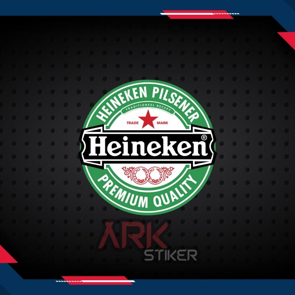 Printing Sticker Heineken