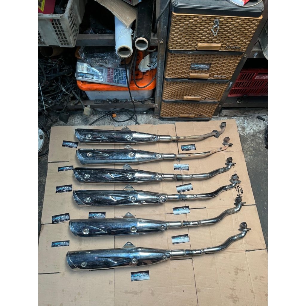 knalpot karisma original copotan motor