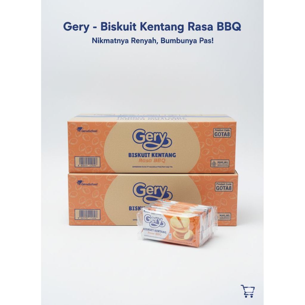 GERRY BISKUIT KENTANG RASA BARBEQUE