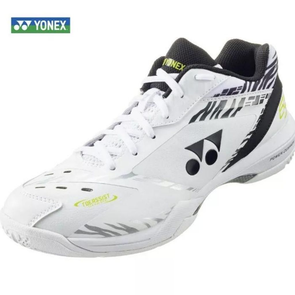 Sepatu Badminton Shoes Power Cushion 65Z3KM SHB65Z3KM White Tiger Kento Momota - 40