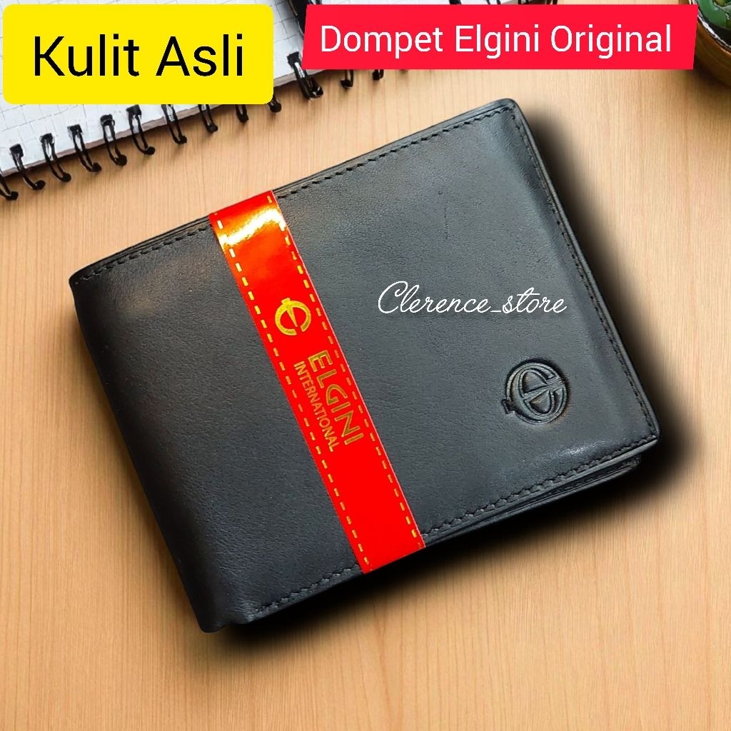 PROMO Dompet Elgini Original Dompet Pria Kulit Asli 2516