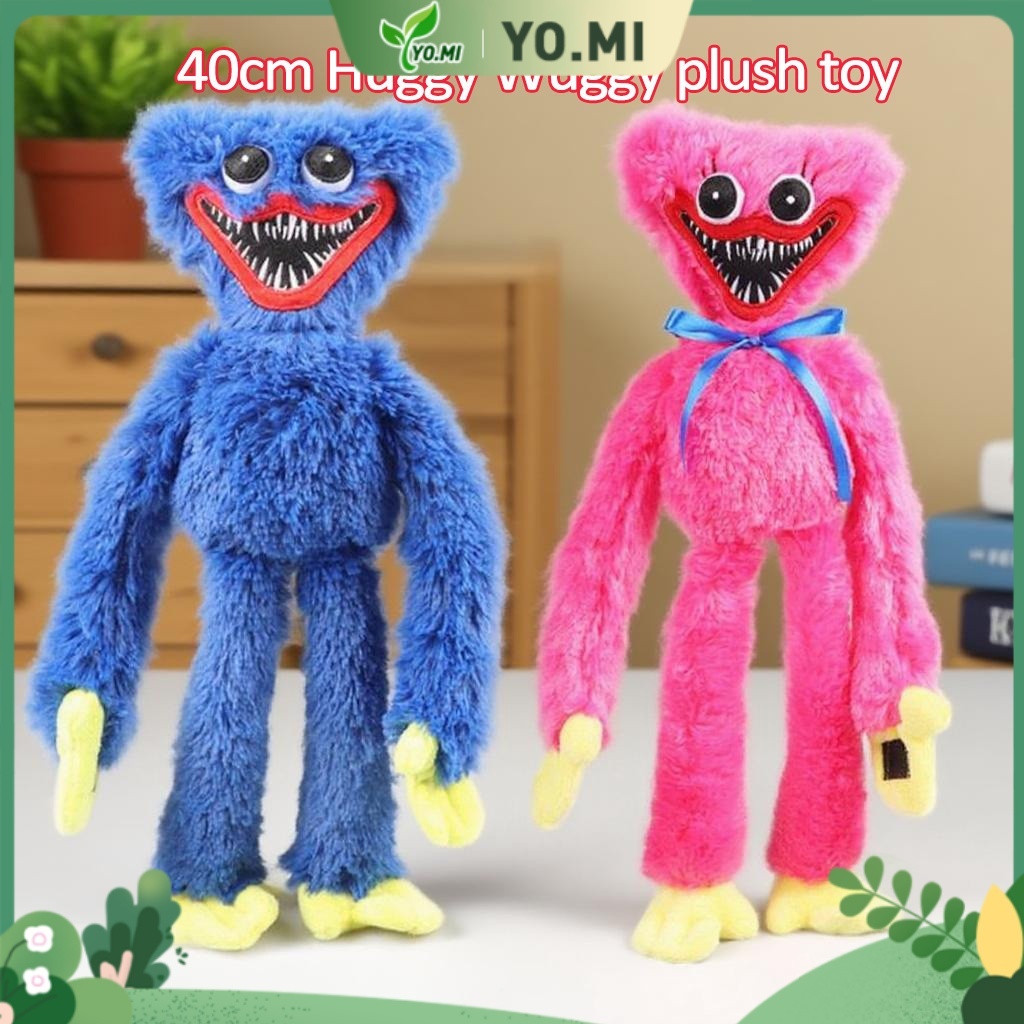 40cm Huggy Wuggy Plush Toy Stuffed Plush Toy Funny Soft Toy Children's Gift