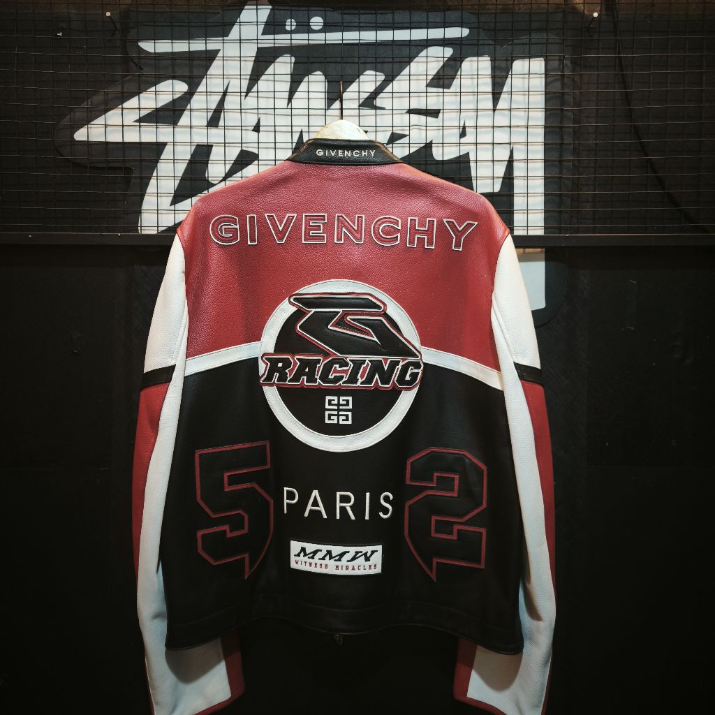 JAKET RUCING GIVENCHY KULIT