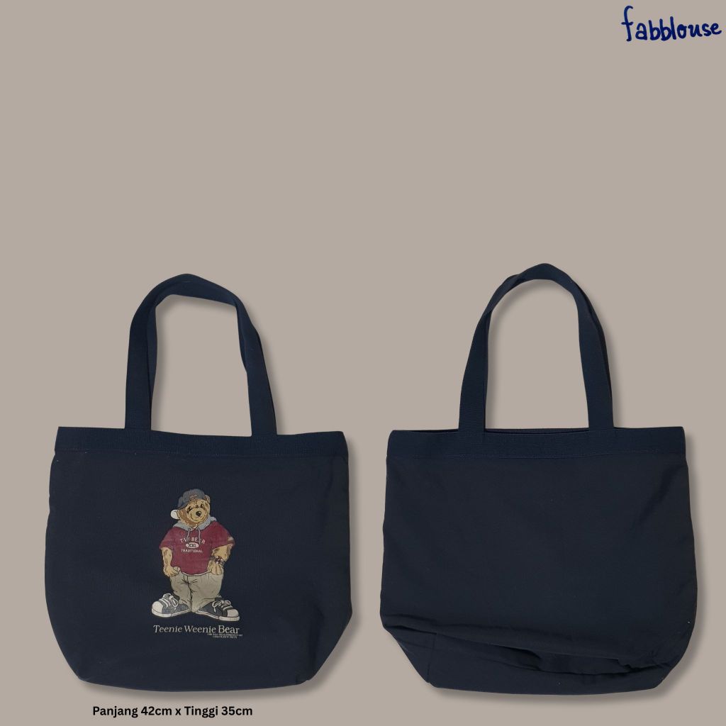 BUNDLING ONLY Teenie Weenie Bear Tote Bag
