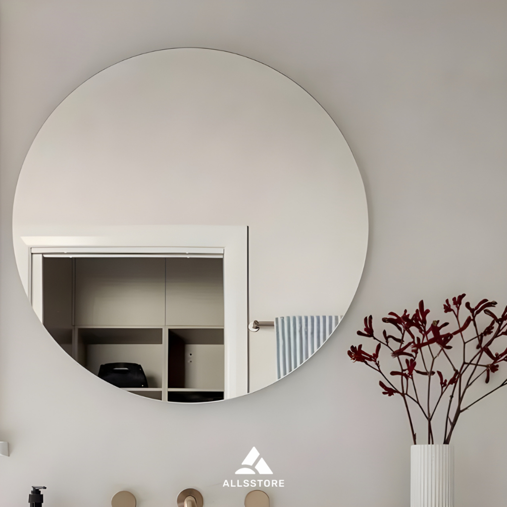 Cermin Bulat Dinding Aesthetic / kaca dinding aesthetic / kaca bulat dinding cermin / kaca aesthetic