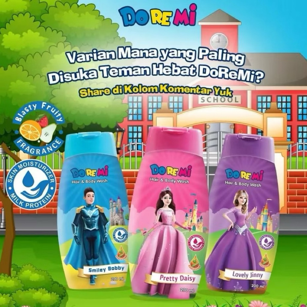 DOREMI HAIR & BODY WASH