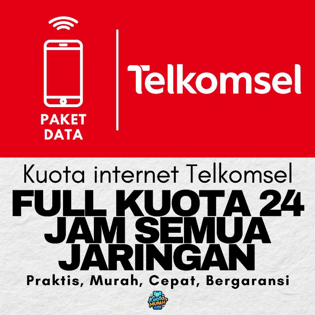 KUOTA INTERNET TELKOMSEL RESMI, PAKET DATA TELKOMSEL
