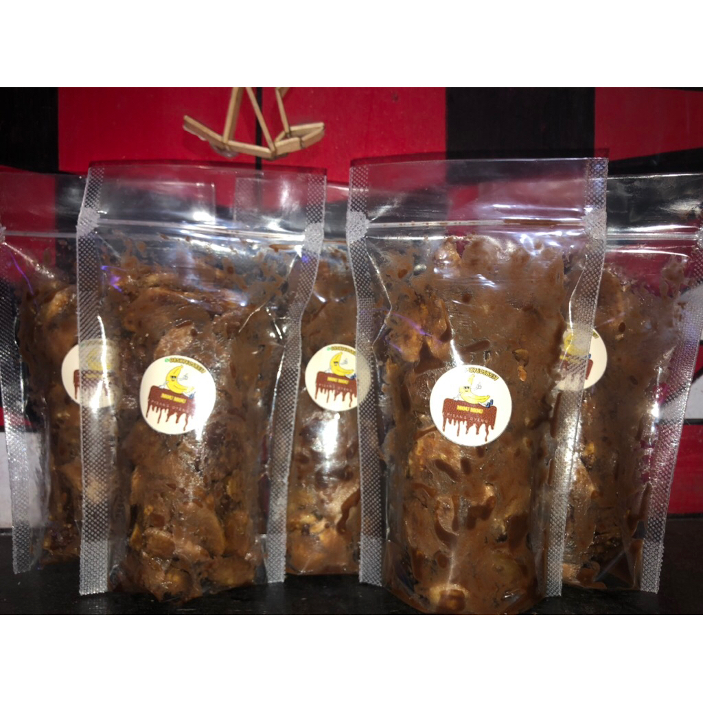 Keripik pisang coklat lumer 100gram