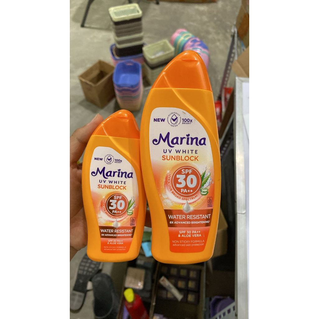 -CLAIRY- MARINA SUNBLOCK SPF30 handbody marina marina anti sinar UV marina 85 ml