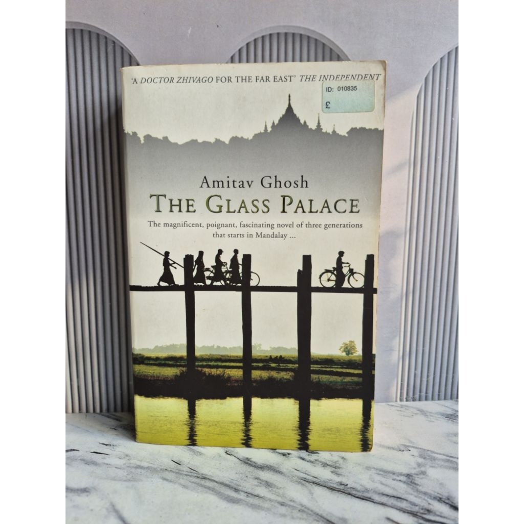 Novel Impor The Glass Palace by Amitav Ghosh Second Original