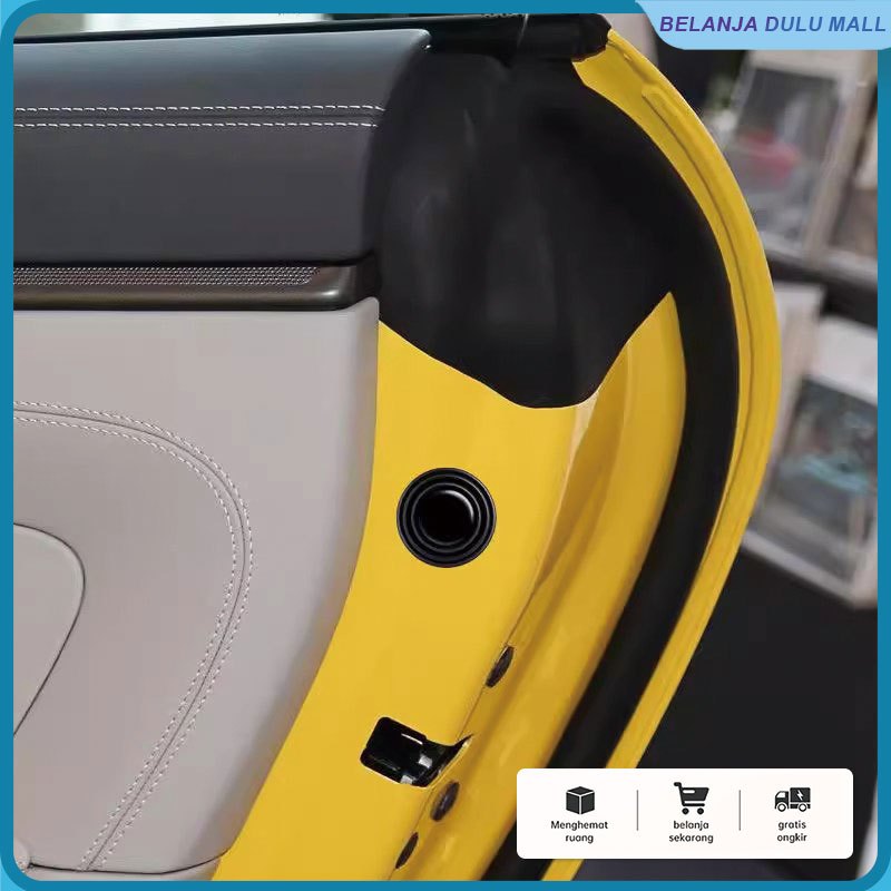 1/4/8/10PCS Bantalan peredam kejut mobil, bantalan peredam kejut pintu mobil, gasket bantalan pereda