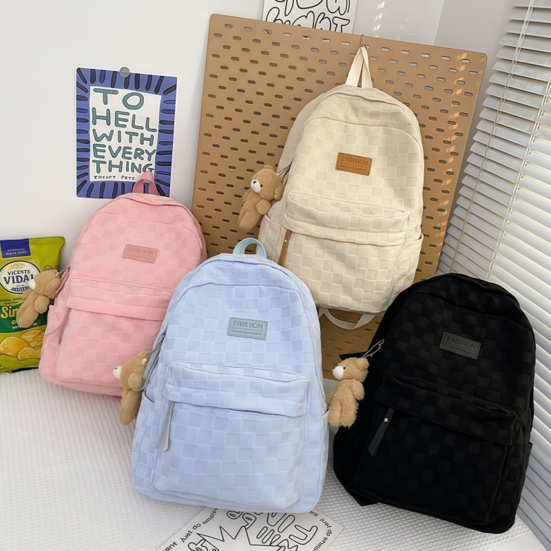 Ready COD HOT Tas Backpacks kuliah ransel lucu korea Tas Ransel Wanita Fashion Backpack Polos Korean