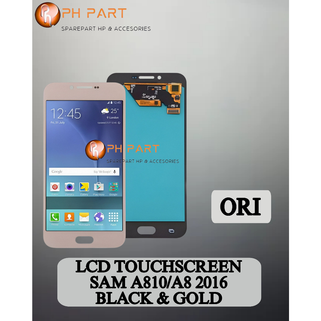 PULAUHP_VIN Lcd SAM & Touchscreen A810 / A8 2016