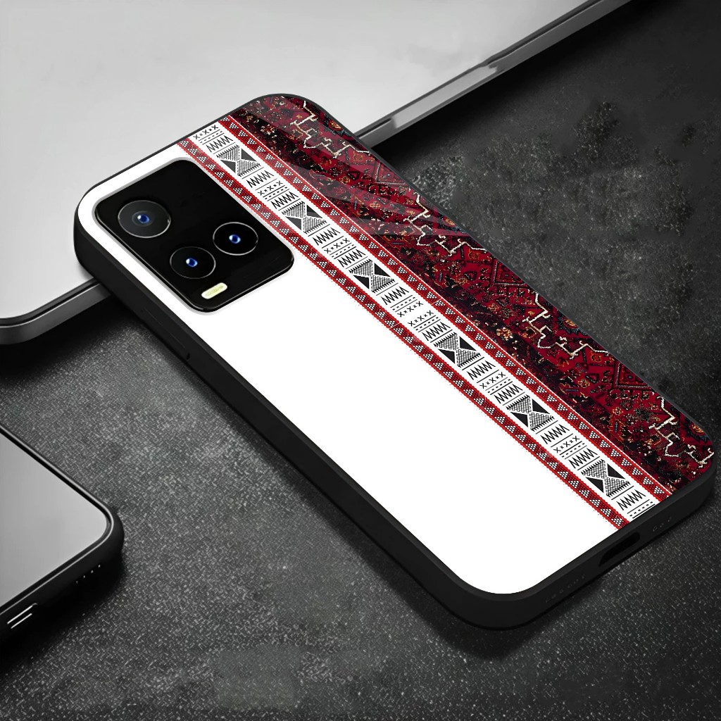 SoftCase Glass Kaca  VIVO Y21,Y21A ,Y21S,Y21T,Y33S Y33T SoftCase Glass Casing HP VIVO Y21,Y21A,Y21S,