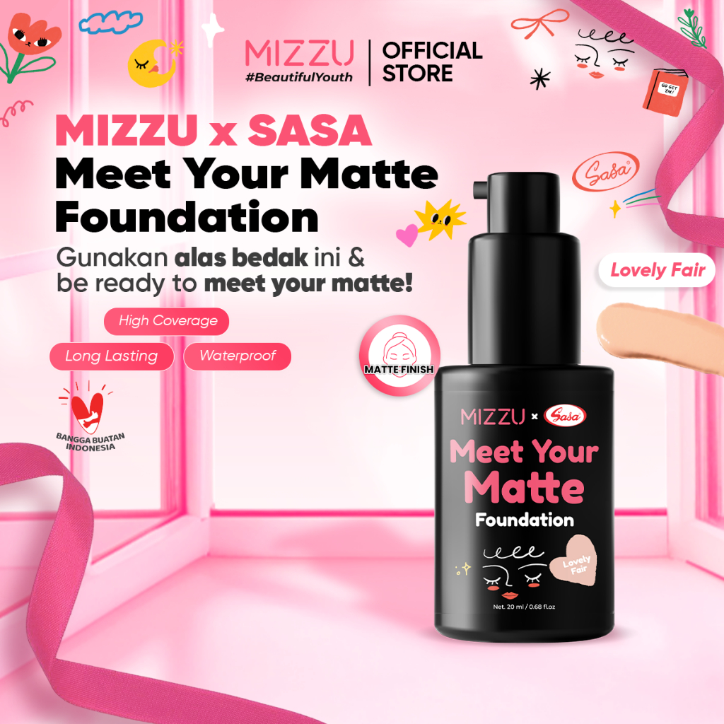 Mizzu X Sasa Meet Your Mate Foundation - Lovely Fair