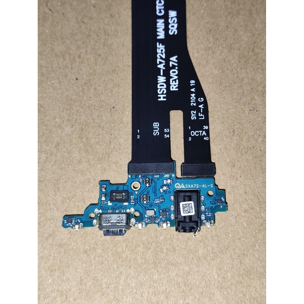 Samsung A72 4G Papan Cas + Fleksibel Board SM-A725F ORI BARU