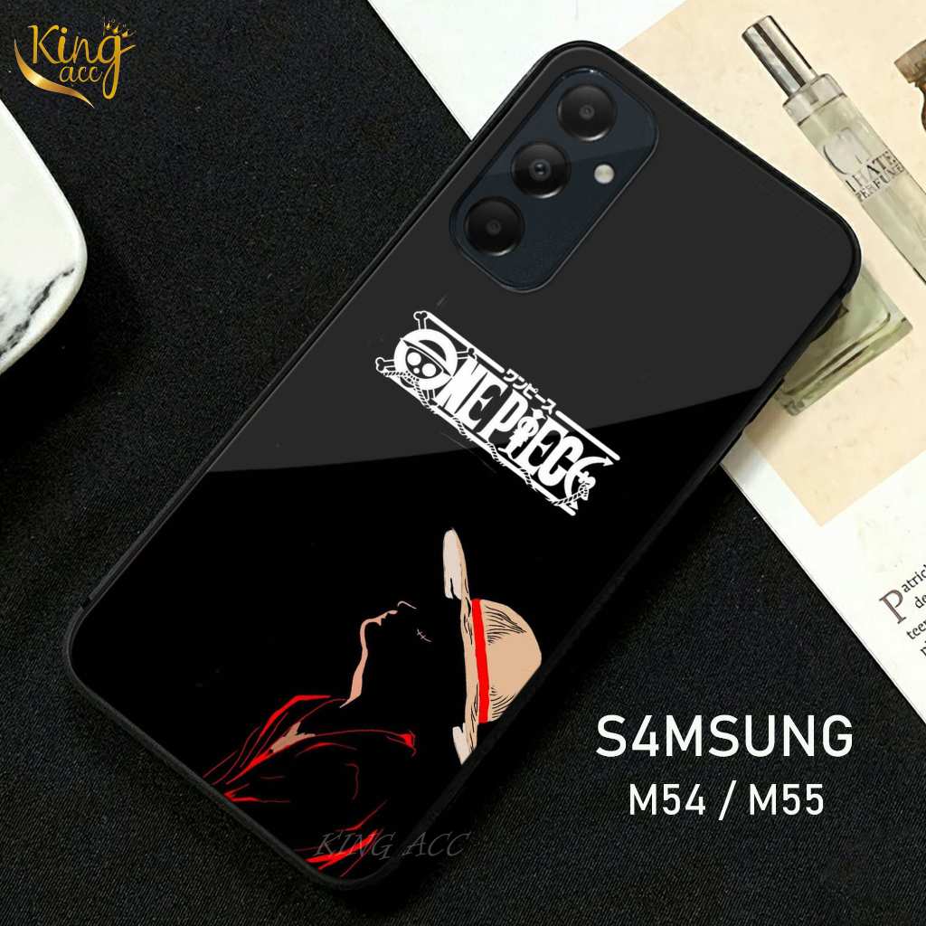 Casing Hp Samsung M54/M55 Softcase Glass Glossy Samsung M54/M55 Case Hp Samsung M54/M55 - K33