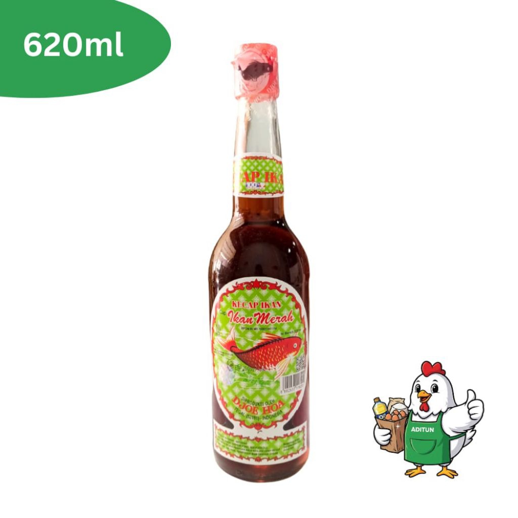 Kecap Ikan Ikan Merah 620 ml