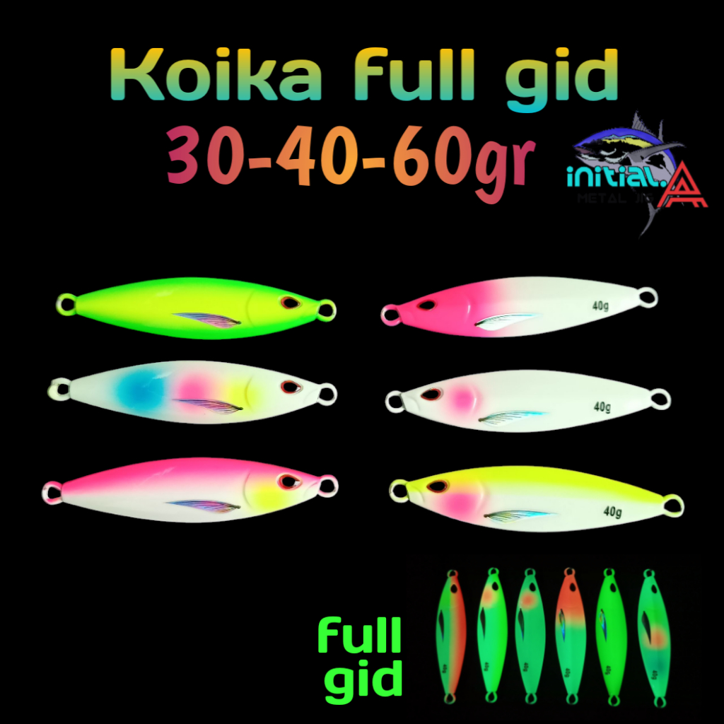 metal jig/microjig Koika 30gr 40gr 60gr Full Gid