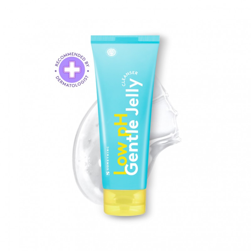 SOMETHINC Low pH Gentle Jelly Cleanser - Sabun Cuci Muka Semua Jenis Kulit, Pembersih Kotoran, Facia
