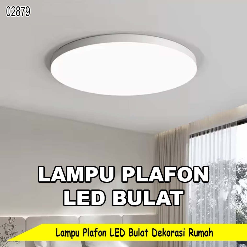 Lampu Plafon Rumah LED Bulat 18W