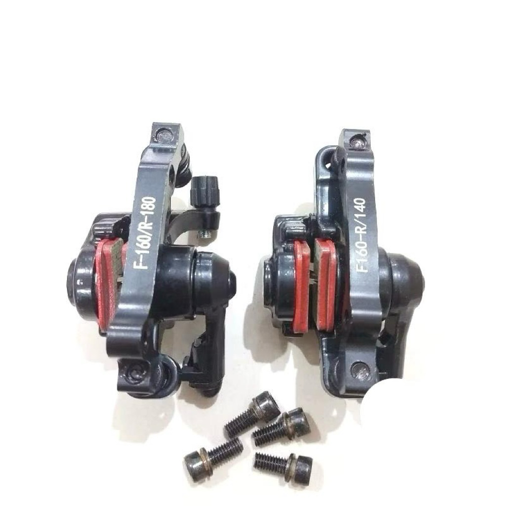 Caliper Kaliper Rem Cakram Sepeda Depan F160/R140 Belakang F180/R160 Bolids